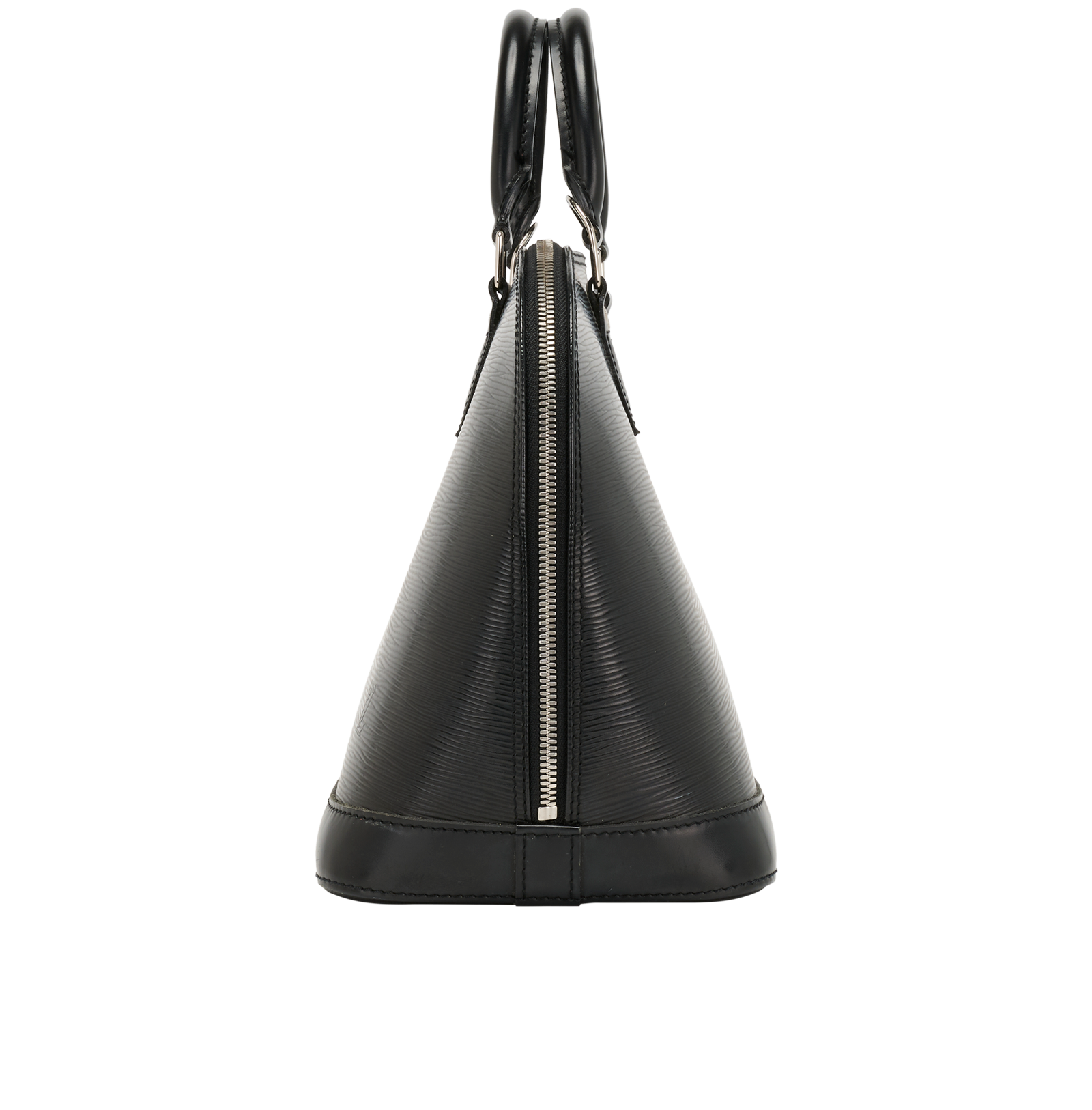 Alma PM, &pound;710, Handbags, Black, Leather, Bottom view